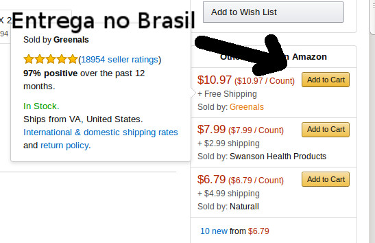 Comprar DHEA. Entrega no Brasil.